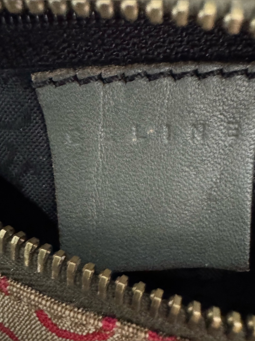 🧡 VINTAGE Celine C Sulky Monogram Canvas Distressed Barrel Bag - RARE 🧡 - Picture 10 of 15